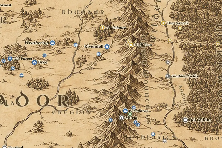 Rivendell to Moria