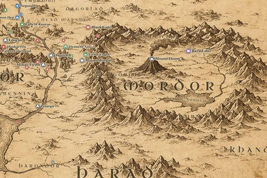 Mordor in the Second Age