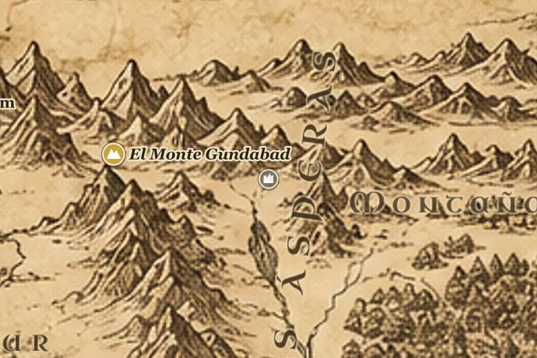 Framsburg en el mapa de la Tierra Media