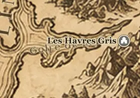 Le Golfe de Lune sur la carte de la Terre du Milieu