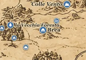 Brea sulla mappa della Terra di Mezzo