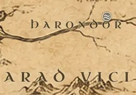 l'Harondor sulla mappa della Terra di Mezzo