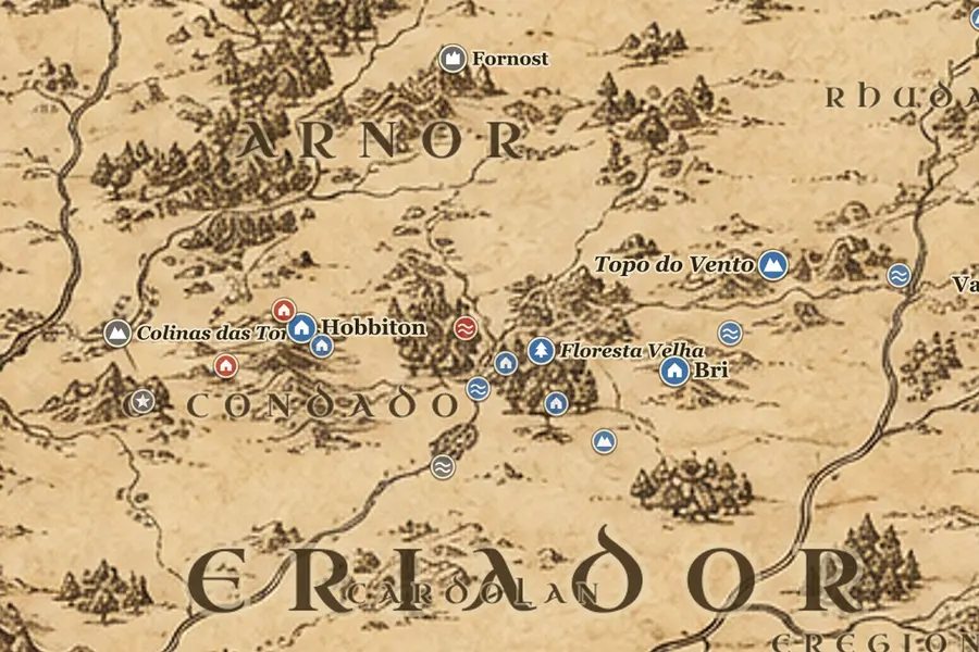O Condado e Eriador
