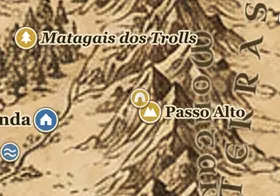 Cidade dos Gobelins no mapa da Terra-média