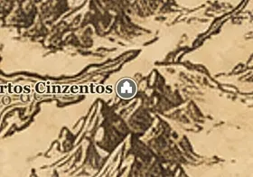 Portos Cinzentos no mapa da Terra-média