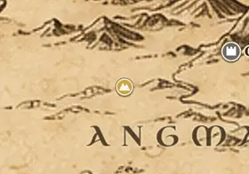 Monte Gram no mapa da Terra-média
